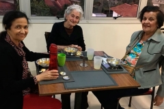 Amigas com vista privilegiada